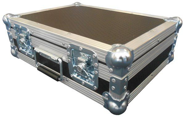 x6 Way Microphone Flight Case With Foam Insert